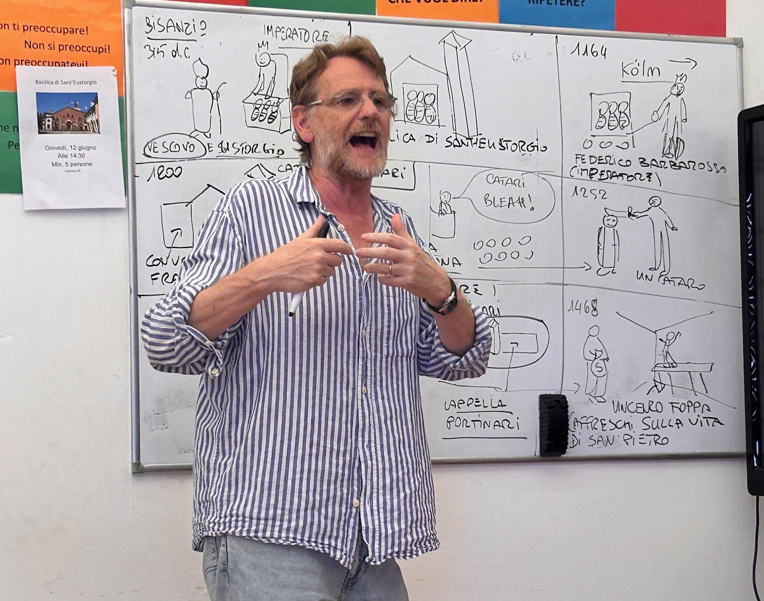 Italian language and culture walking tour in Milan